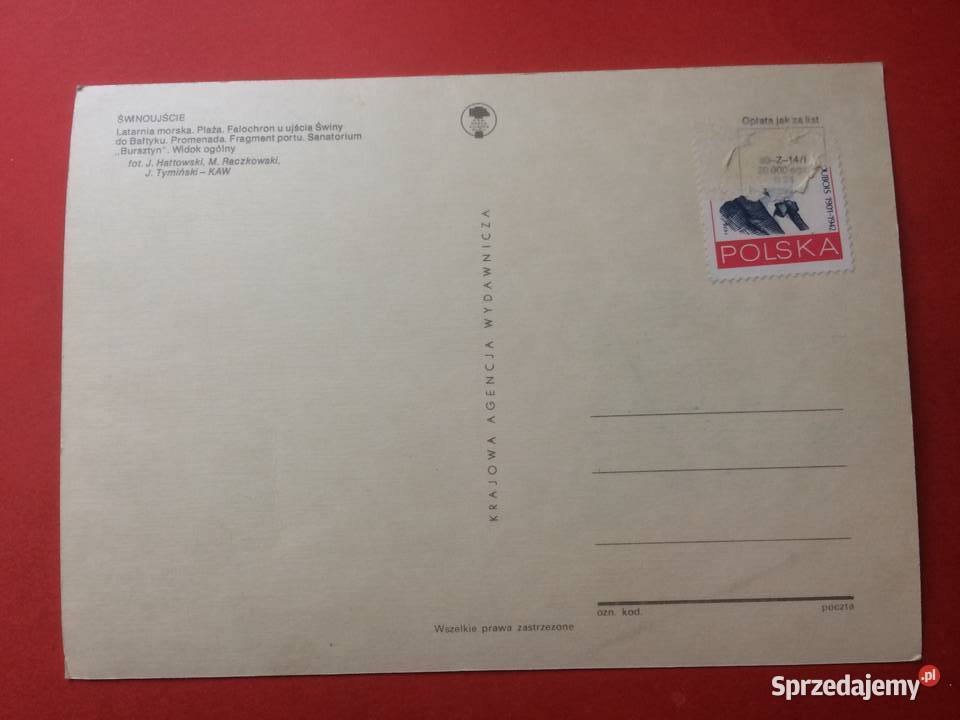 625 Widokówka Świnoujście Szczecin