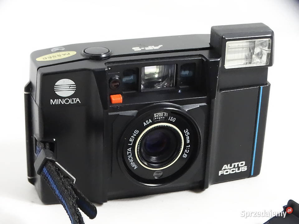 Aparat Minolta AFS Talkman Sprawny mechanicznie