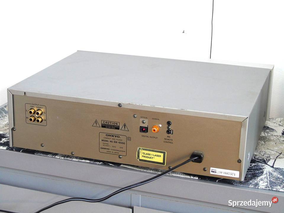 Audiofilski CD Onkyo DX6550 sprawny DOSTAWA podkarpackie
