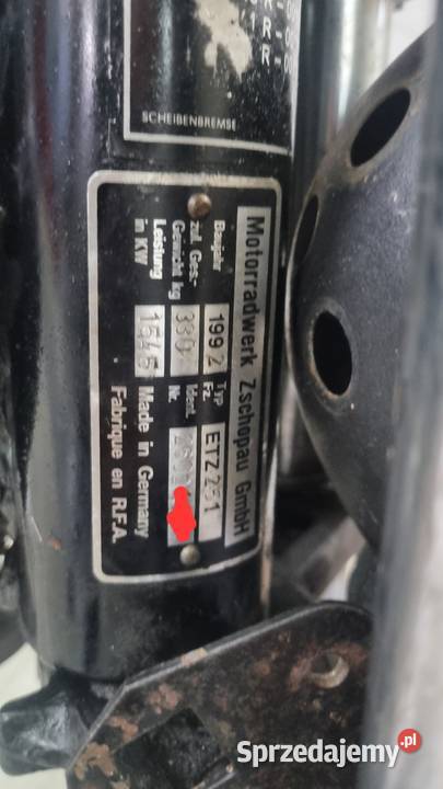 Mz etz 251 de luxe Grabno