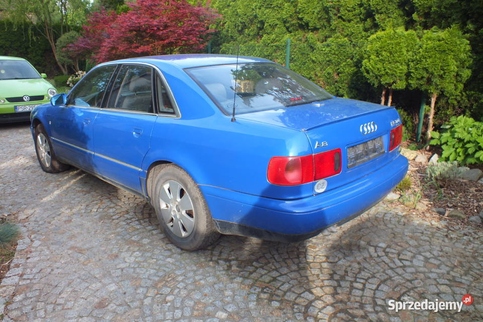 Audi A8 D2 25TDI Quattro Xenon Nogaro Blau dolnośląskie
