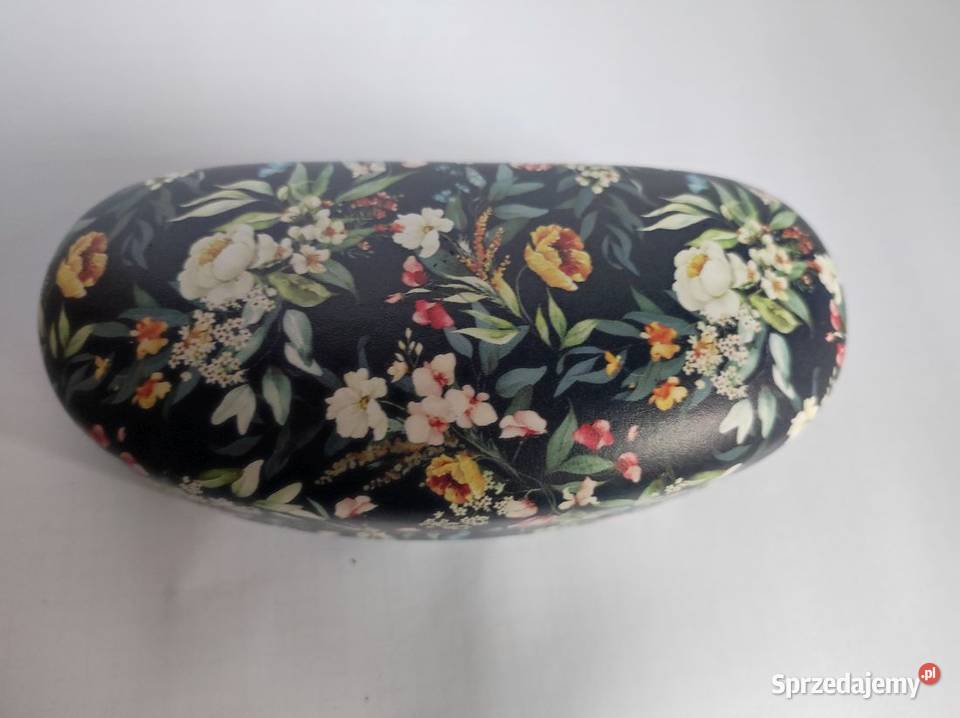 eleganckie etui na okulary z kwiatowym wzorem Kielce