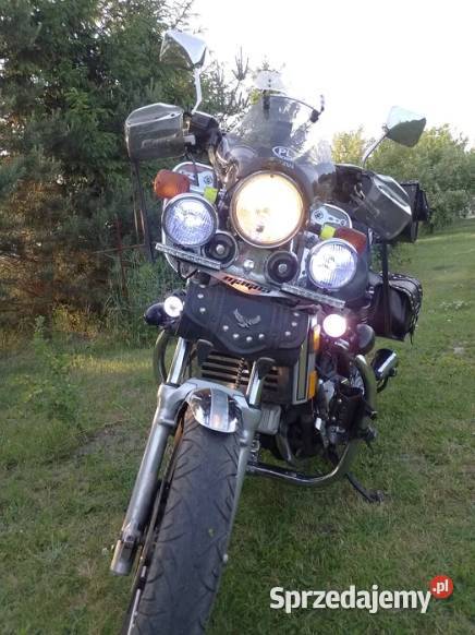 Honda Magna 750 Gotowa do sezonu Wiele dodatków łódzkie Zduńska Wola