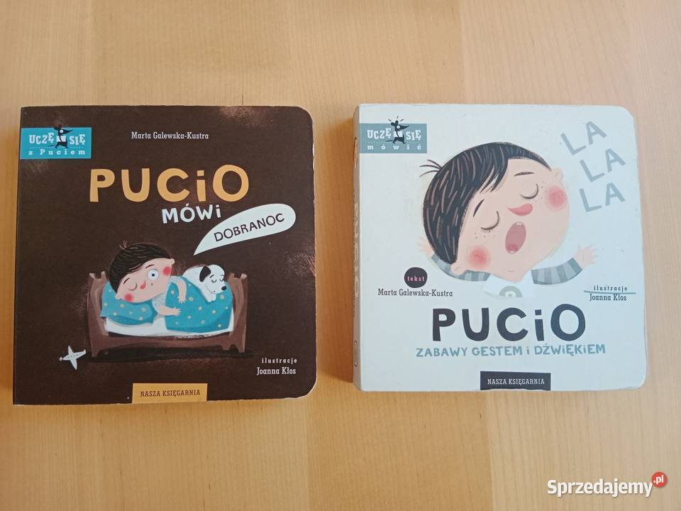 Pucio Mówi Dobranoc Zabawy gestem i dźwiękiem