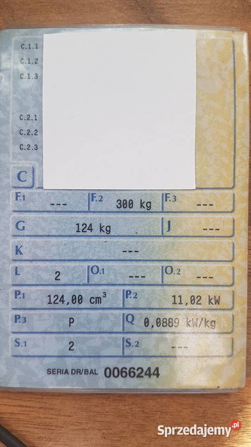 Aprilia SR 125 Motard skuter Aprilia Poznań