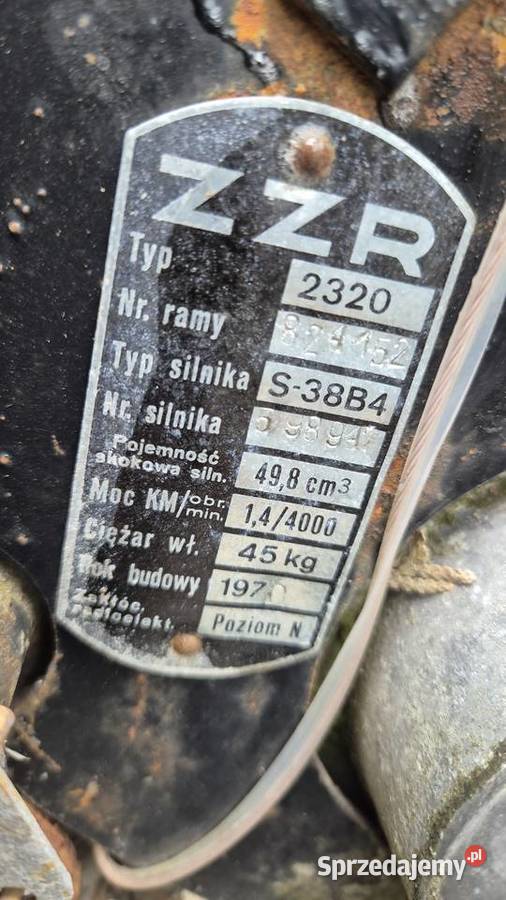 Komar 2320 zarejestrowany