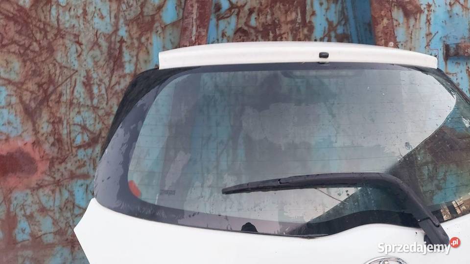 TYLNA KLAPA BAGAŻNIKA TYŁ SZYBA TOYOTA YARIS II Rudziniec