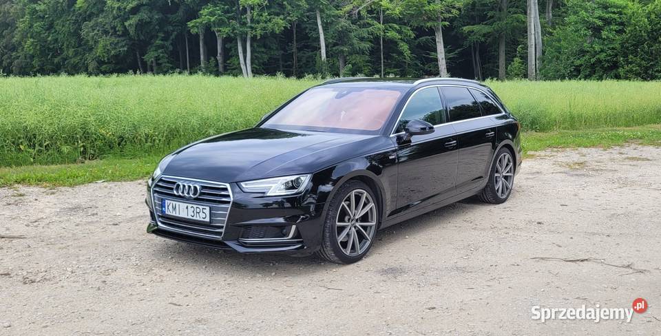 Audi A4 40 TFSI SLINE ULTRA 20 190 kamera cofania Kraków