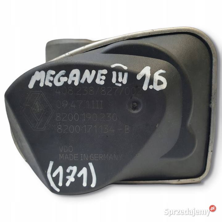 PRZEPUSTNICA Renault Megane III 16 16V Chełm