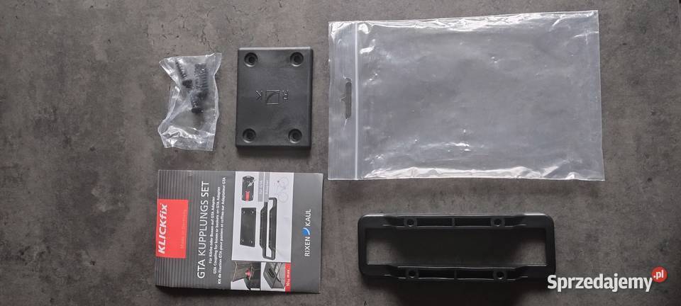 Adapter bagażnika Klikfix komplet do koszyków
