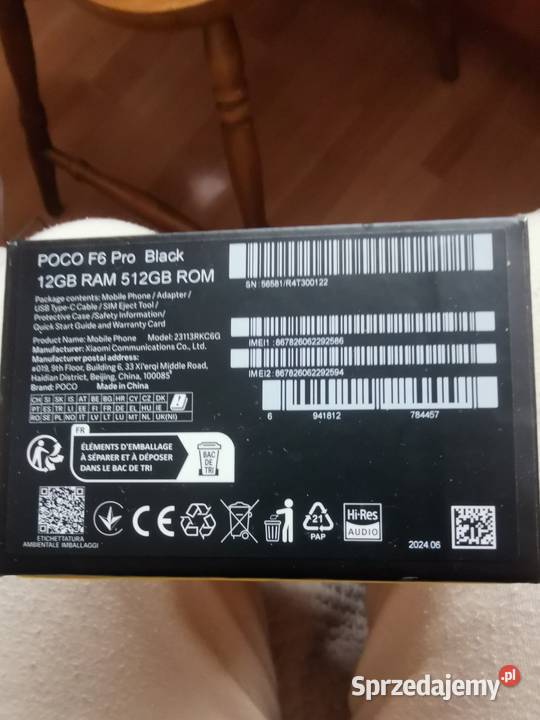 Poco F6 pro i wszystko jasne klasa premium Xiaomi Gliwice