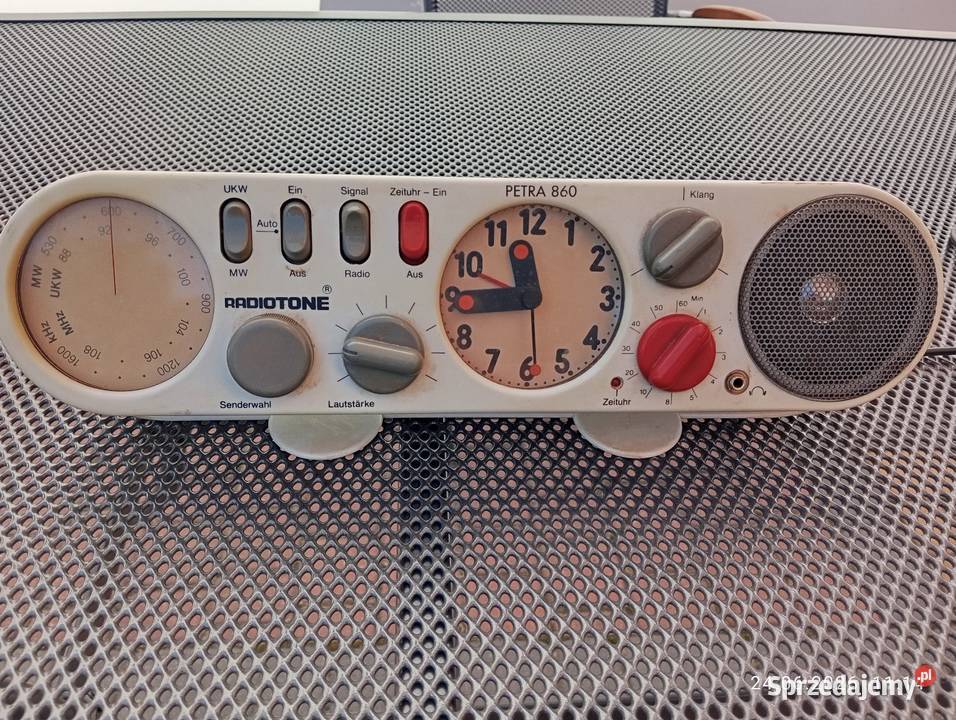 Radio budzik Niemiecki Ciekoty