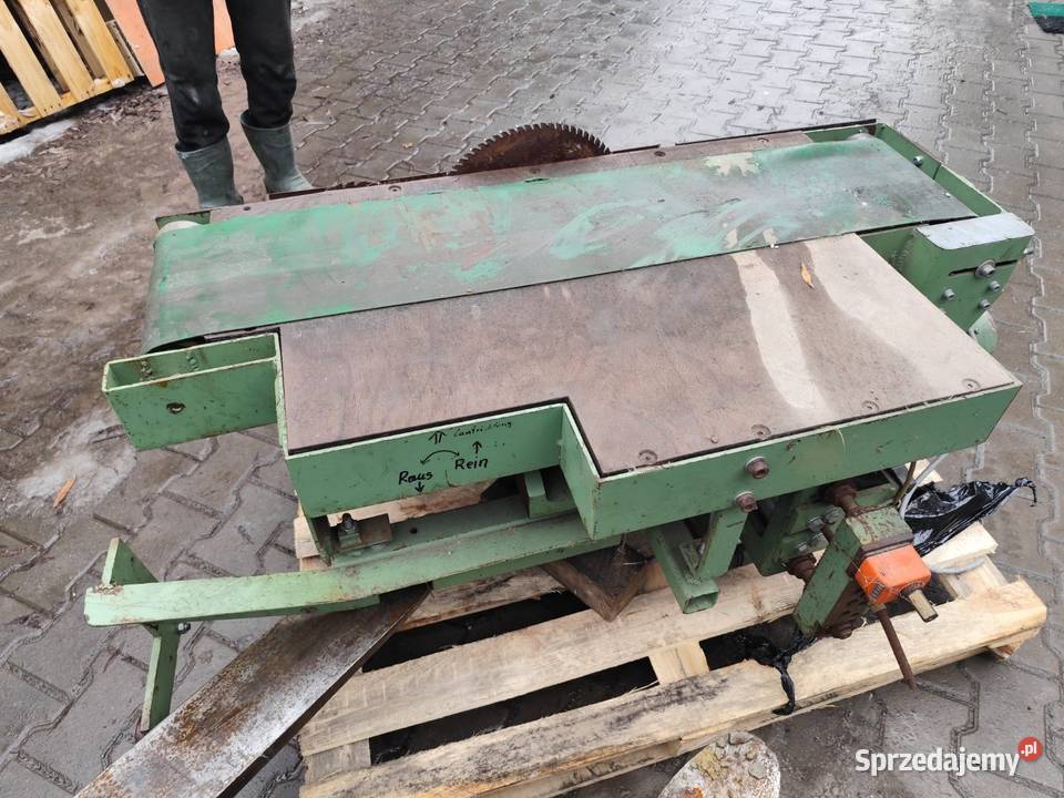 Piła tarczowa z podcinakiem i taśmociąg Maków Podhalański sprzedam