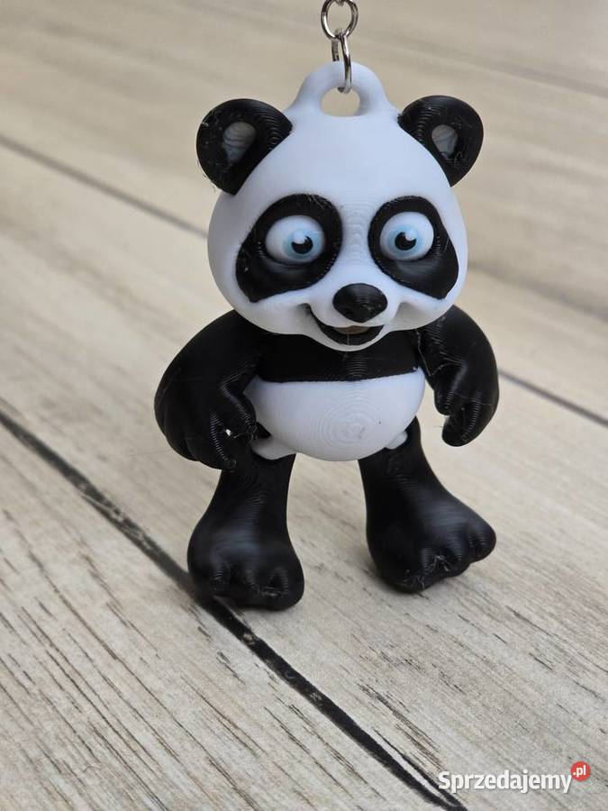Brelok Panda 3D do Kluczy Torebki Druk3d Chełm