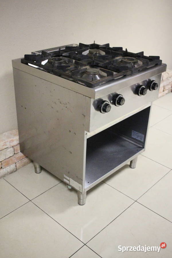 Kuchnia gazowa 4 palniki z półką 19 kW Pszczyna
