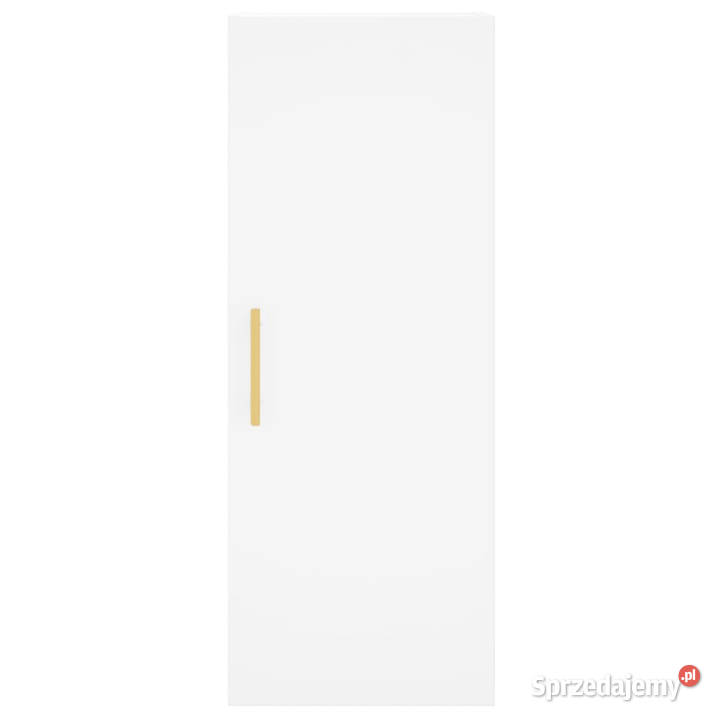 Wysoka szafka biała 345x34x180 materiał Warszawa sprzedam