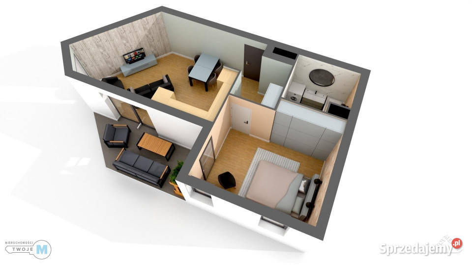 Mieszkanie 4611m2 2 pokoje Kielce świętokrzyskie