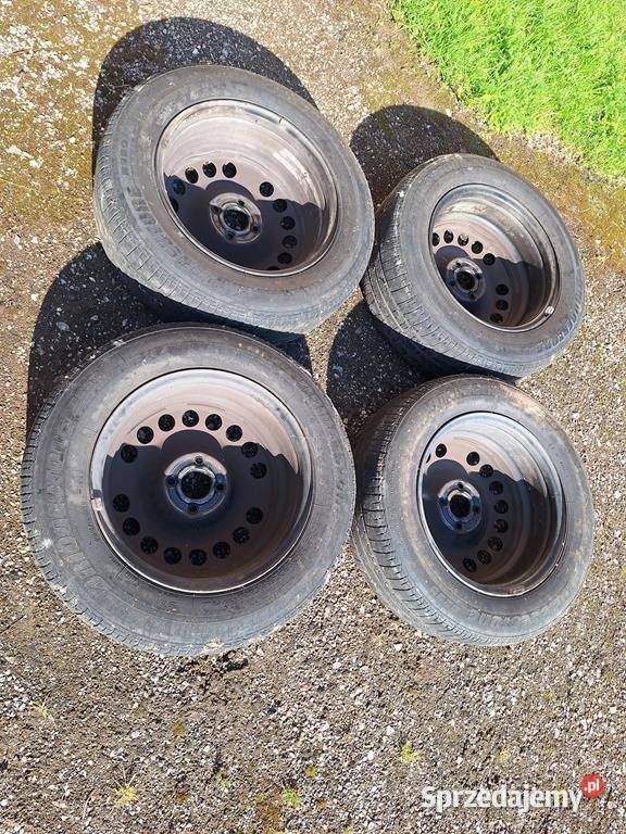 Felgi 6 12 Jx15H2 ET35 z używanymi oponami Motoryzacja Kraków