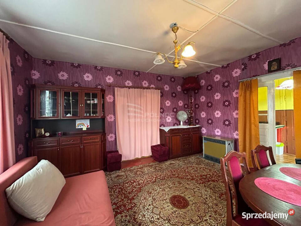 Dom drewniany z działką 3490m Olszewnica garaż sprzedam