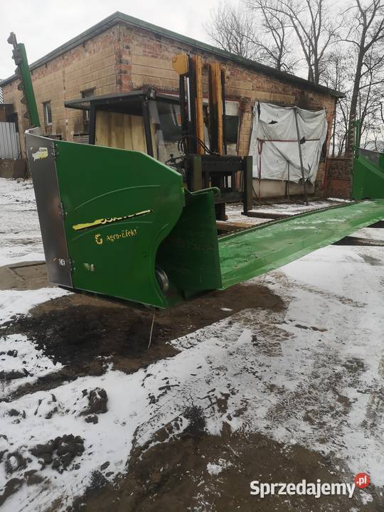 Heder 55 metra John deere 618r Leszno sprzedam