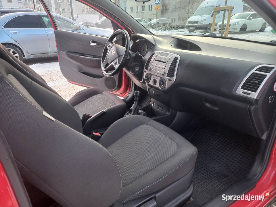 Hyundai I20 12 benzyna 2010r 145 przebiegu super Zarejestrowany w Polsce Gdańsk