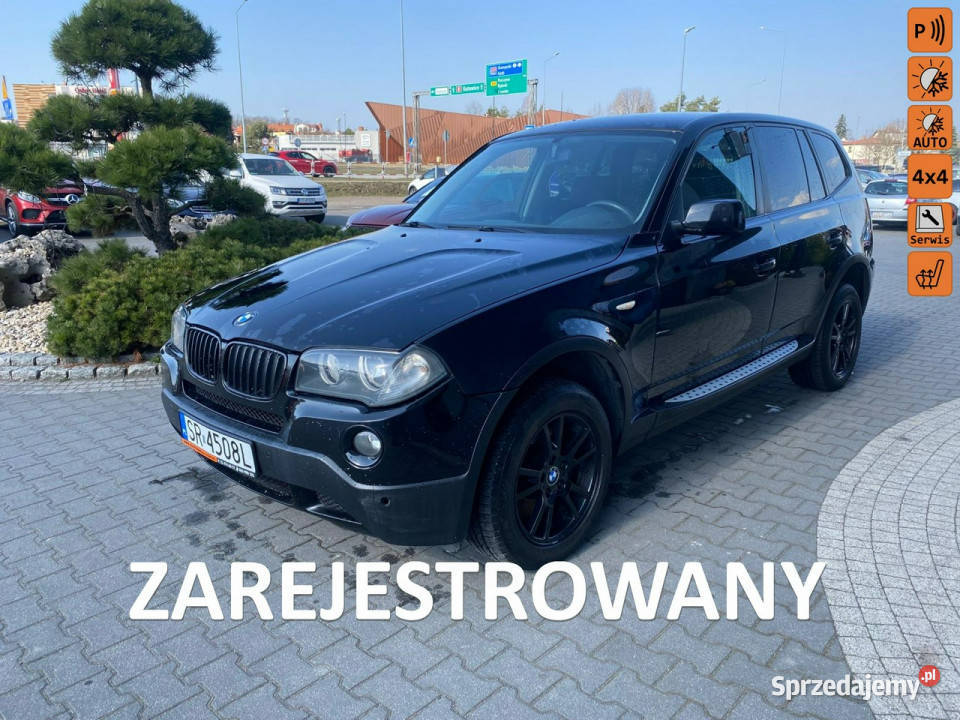 BMW X3 4x4 podgrz fotele multifunkcja garażowany