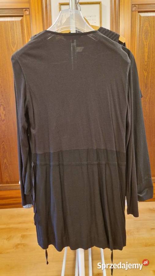 Damska czarna TUNIKA Sandwich 42 zamek Lublin