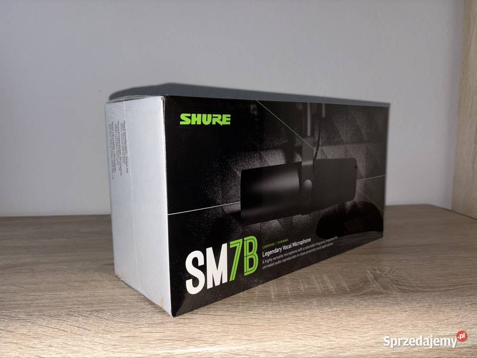 Mikrofon SHURE SM7B Pozostałe podkarpackie Rzeszów