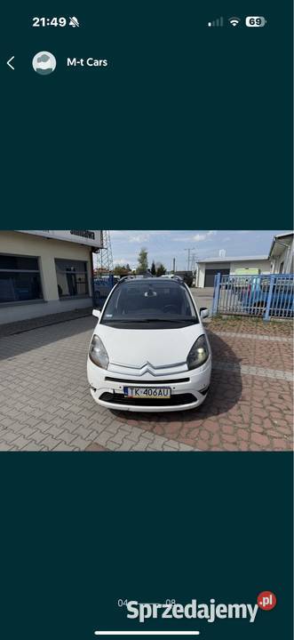 Citroen C4 Grand Picasso Navi Skory Xenon świętokrzyskie Kielce