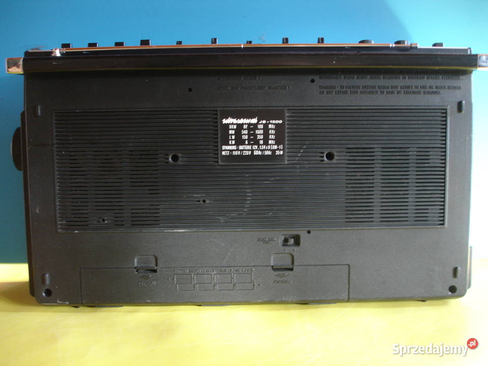 Radiomagnetofon ULTRASOUND JB1500 lubuskie Zielona Góra sprzedam