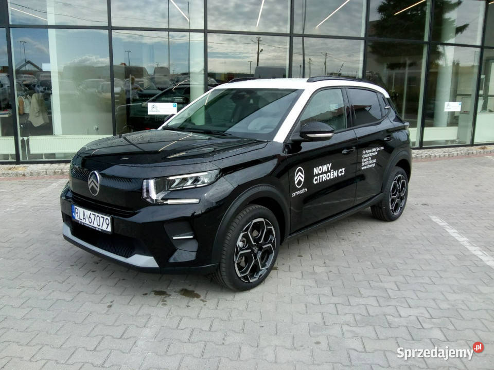 Citroen C3 12 Turbo Demonstracyjny Wyprzedaż III kurtyny powietrzne Krasne
