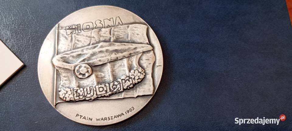 Stare monety Medal Wiosna Ludów 1983 Polska 30 Lesko