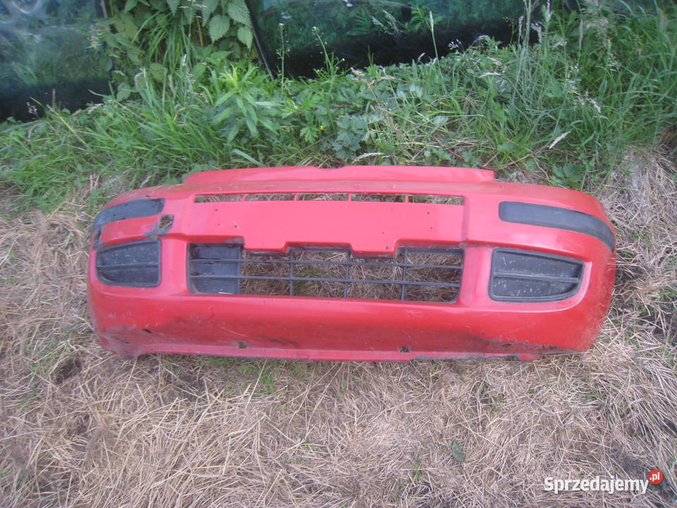 Zderzak przedni przód Fiat Panda II 03 czerwony Zderzaki Kraków