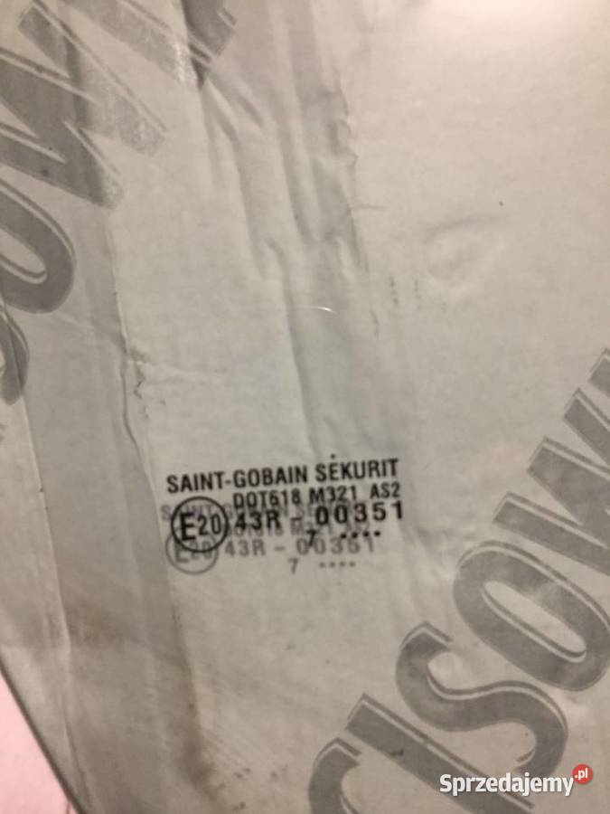 SX4 0609 Szyba prawy przód Rok produkcji 2007 małopolskie sprzedam