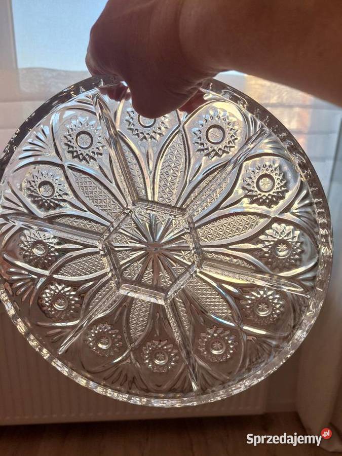 Kryształową patera dzielona sprzedam