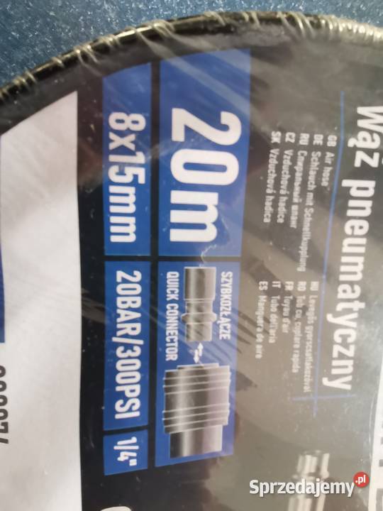 Wąż pneumatyczny Węże pneumatyczne podlaskie Białystok
