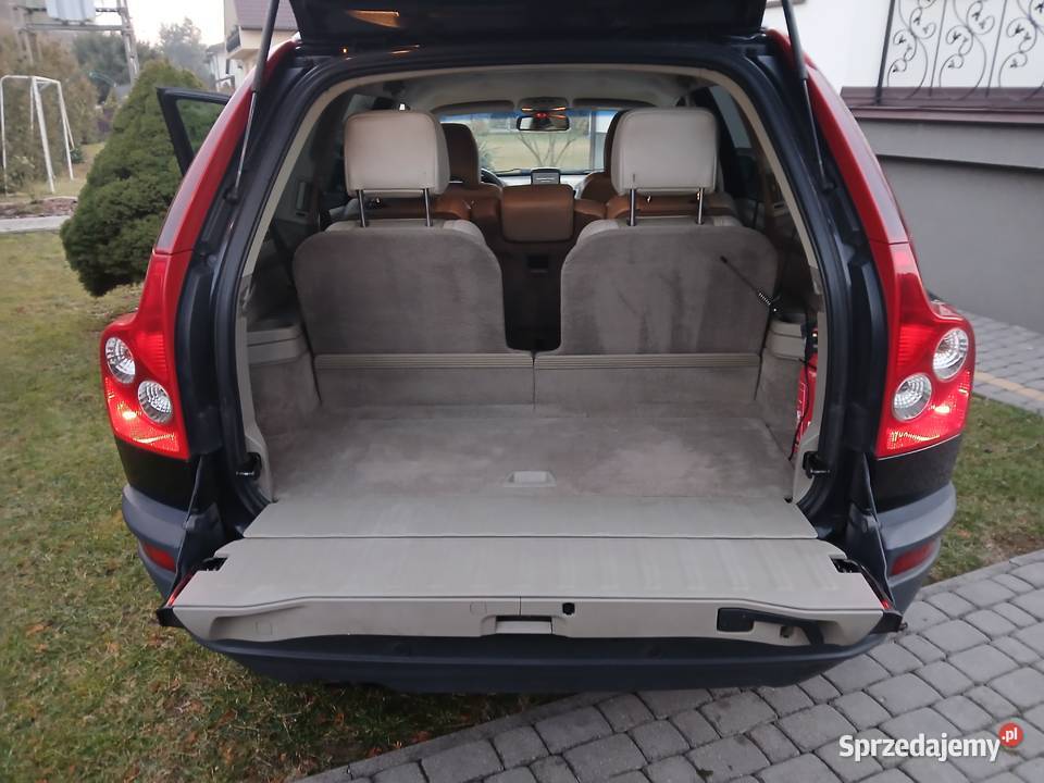 Volvo XC90 2004r 24 D 294 przebiegu welurowa tapicerka Zbuczyn