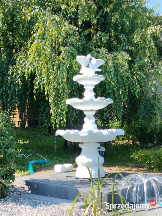 Fontanna ogrodowa DOSTAWA I POMPA łódzkie Zduńska Wola