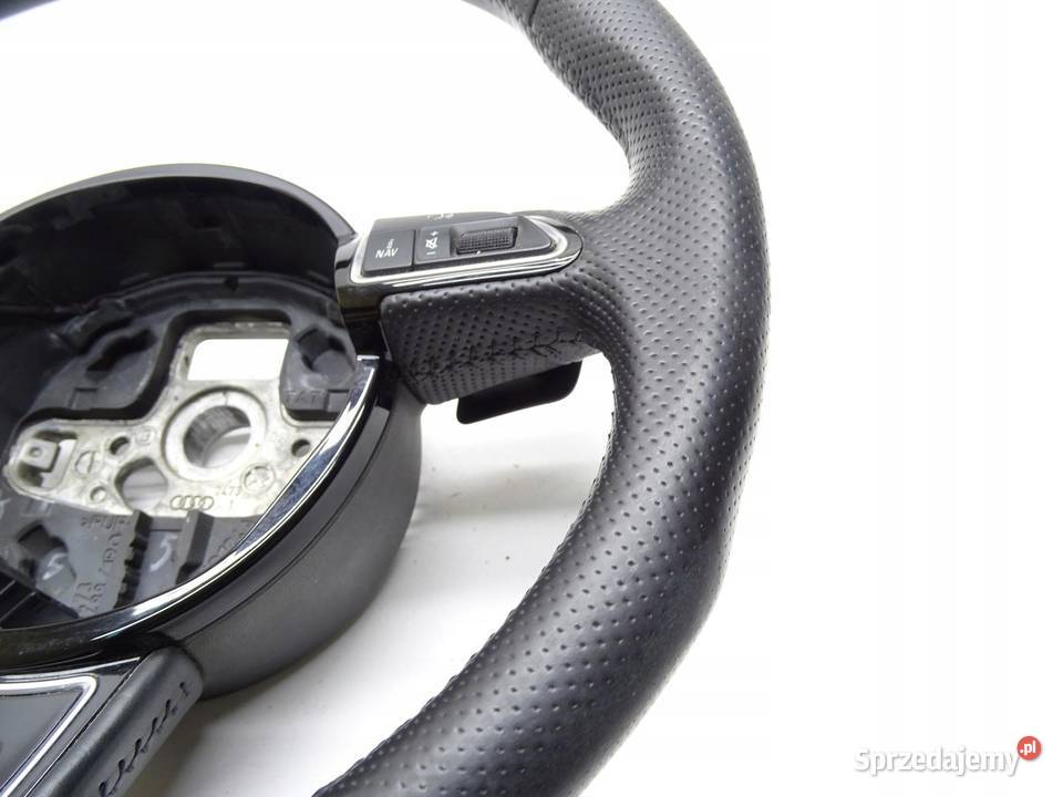 KIEROWNICA SKÓRA MULTI ŁOPATKI SLINE AUDI A4 B8 osobowe