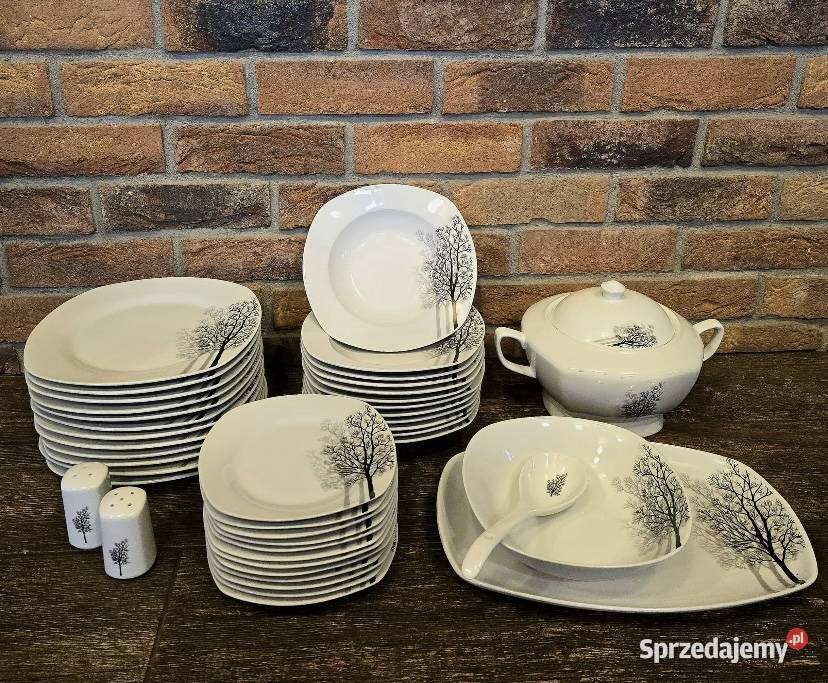 319 Zestaw obiadowy na 12 osób śląskie Zabrze