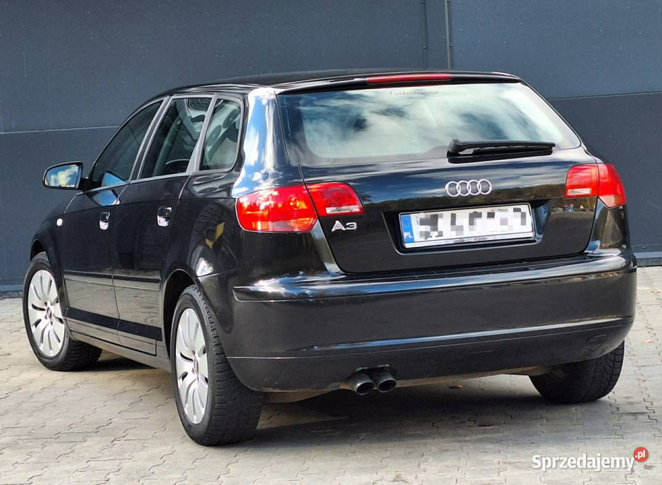 Audi A3 19TDi czarny 5DRZWI stan KLIMA alufelgi tempomat Olsztyn