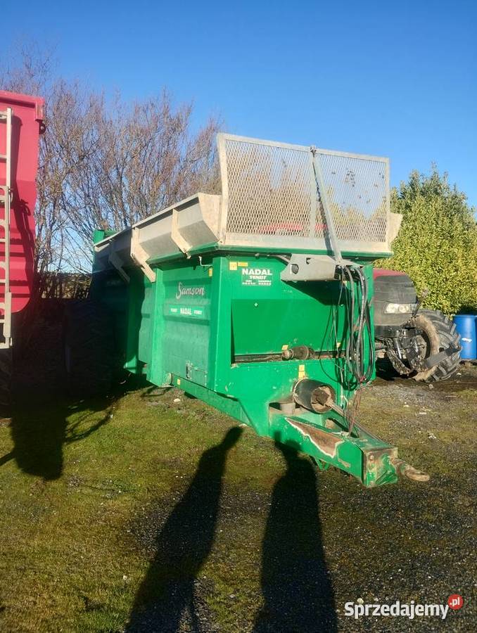 Sprzedam rozrzutnik obornika Rock 10 12 ton nieuszkodzony Jedwabne