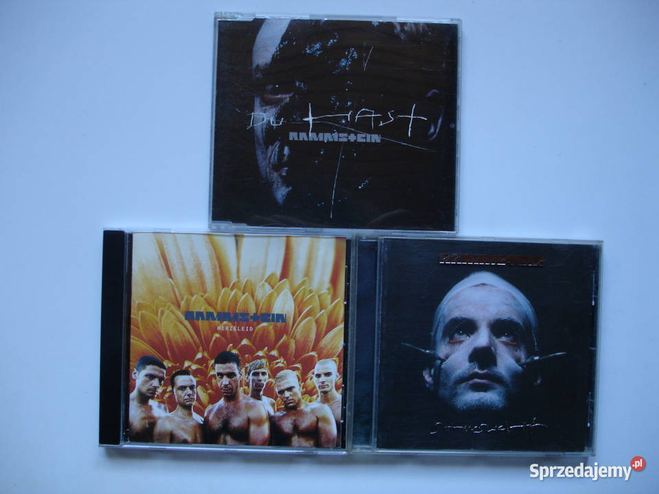 RAMMSTEIN płyty CD lubuskie Zielona Góra