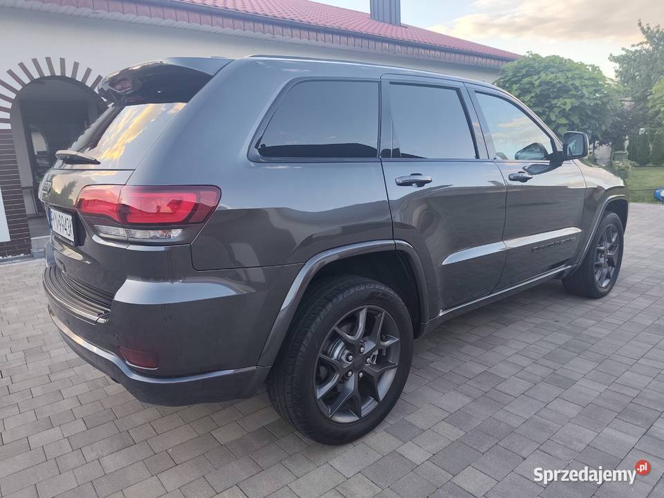 JEEP GRAND CHEROKEE 80TH ANNIVERSARY 202136V64x4 czujnik martwego pola wielkopolskie Konin sprzedam