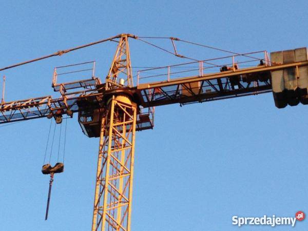 Żuraw wieżowy Liebherr 45EC Daleszyce