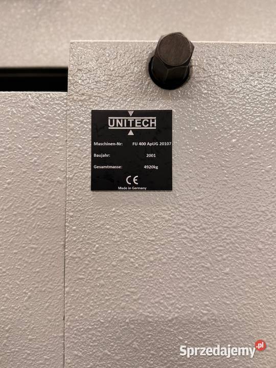 FREZARKA UNIWERSALNA UNITECH FU 400 450 S APUG Trzebunia