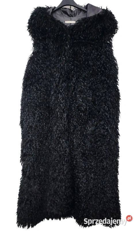 Nowe futerko sztuczne Lama z kapturem i Wejherowo