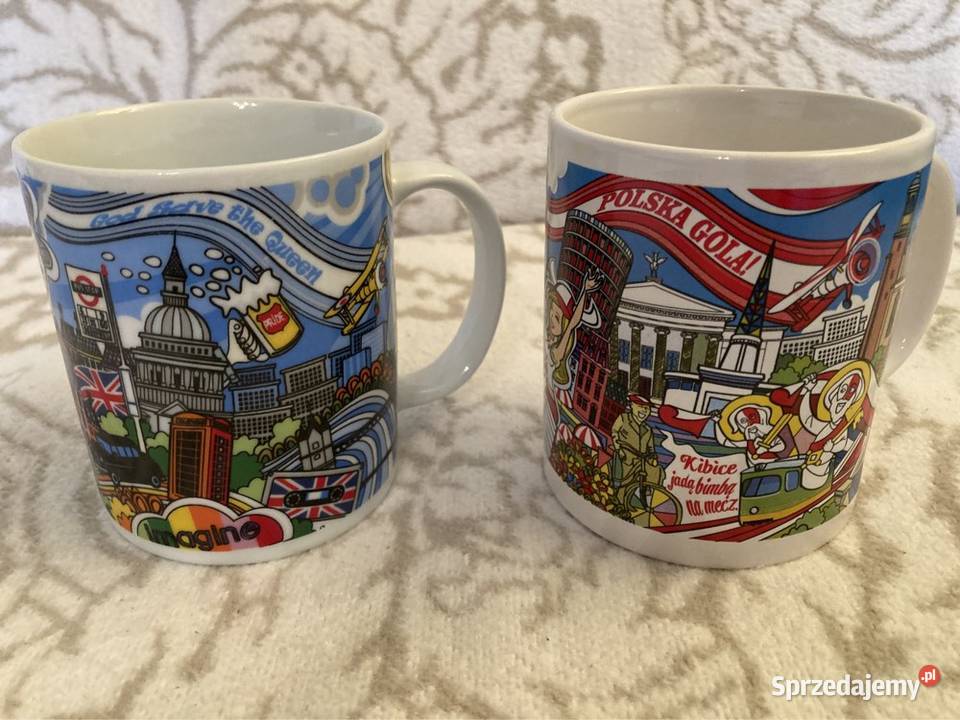 Kubki 2 Ceramiczne Ozdobne i Dekoracyjne Czerwionka-Leszczyny