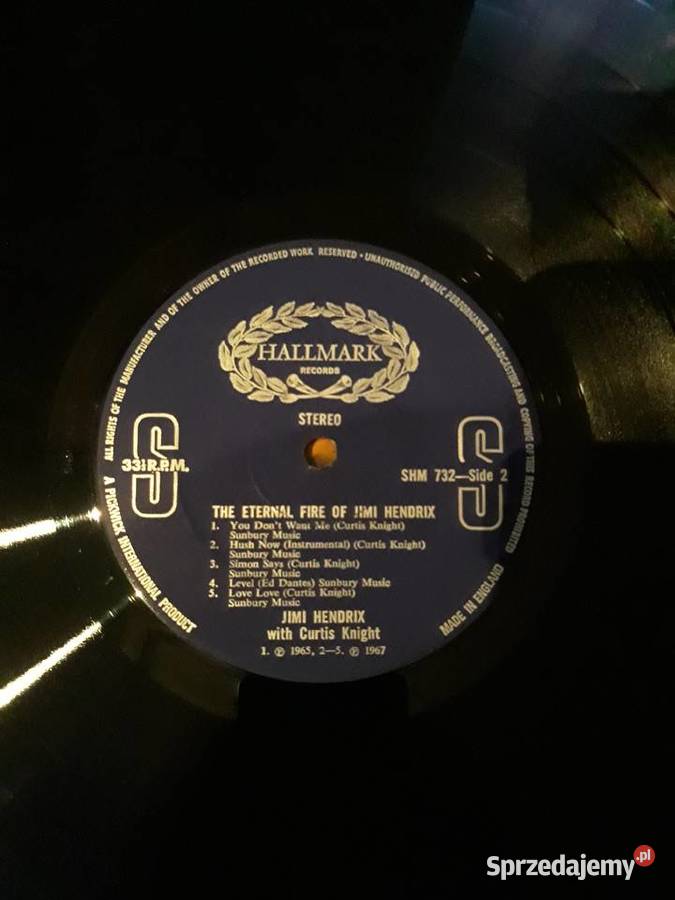 JIMI HENDRIX The Eternal Fire Kolekcjonerskie Rzeszów