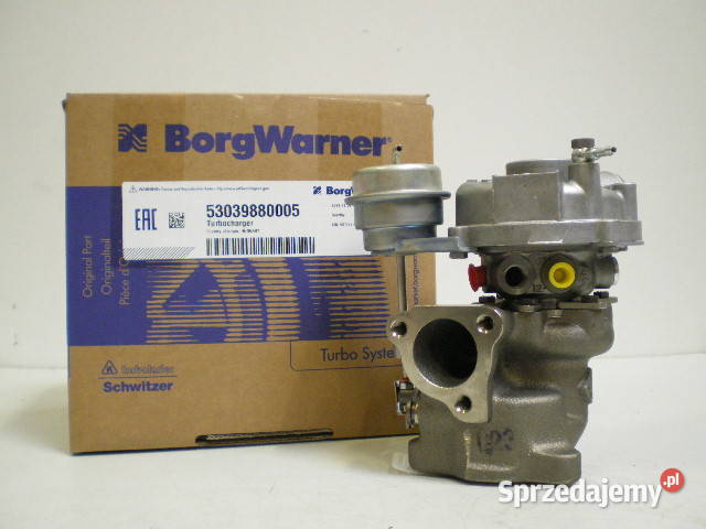 Turbosprężarka BorgWarner KKK 53039700005 ciężarowe mazowieckie Siedlce